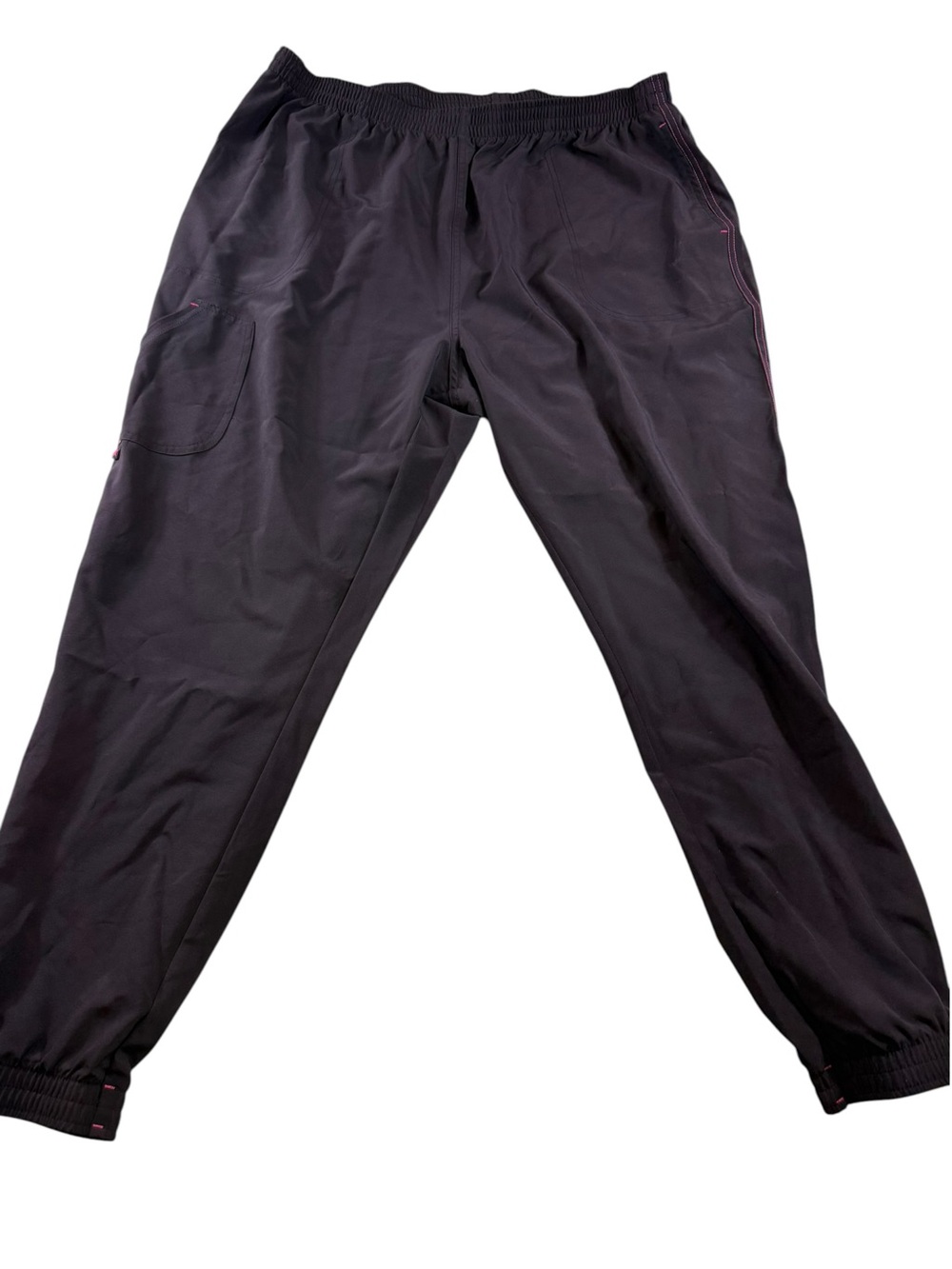 Scrubstar  Black Elastic Waist scrub pants size 2XL